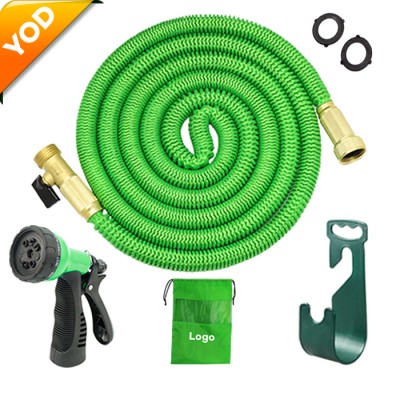 China Stronger free replacement brass fitting expandable 50ft hose