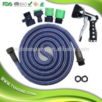 Adjustable car wash flexible pipe lightweight usa standard garden hose water pipe