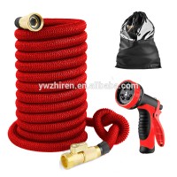 Promote Cheap 100ft Heavy Duty Expandable Garden Water Hose With 10 Settings Sprayer Nozzle