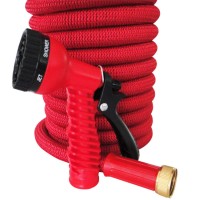 High quality expanding adjustable garden hose garden watering tools brass fitting garden hose